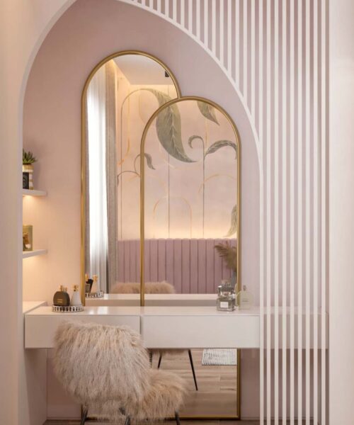 Girl bedroom design of interiors - interior decoration