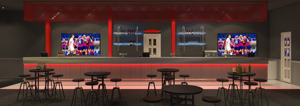 Sports Bar interior design - Commercial design